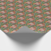 PINK FLAMINGO CADEAUPAPIER (Hoek)