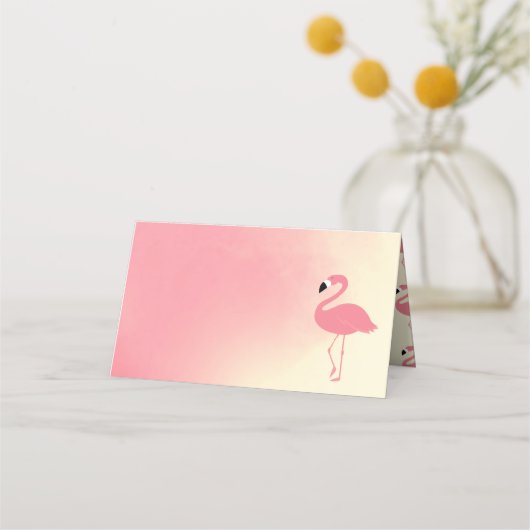 Pink Flamingo | Kaarten plaatsen (Voorkant)