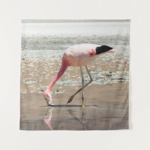 PINK FLAMINGO OP LICHAAM WATER WANDKLEED