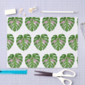 Pink Flamingos Flamingo Monstera Tissuepapier (Craft)