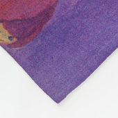 Pink Flamingos van Francis Lee Jaques Fleece Deken (Hoek)