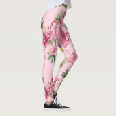 Pink Flamingos-vlucht Leggings (Rechts)
