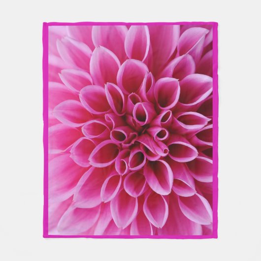 Pink Fleece Blanket Medium Deken (Voorkant)