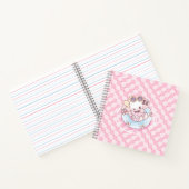 Pink Floaty Bliss Notitieboek (Binnen)