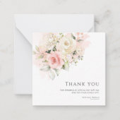 Pink Floral 75e fête d'anniversaire Carte de remer (Devant)