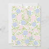 Pink Floral Bridal Shower Invitation (Dos)