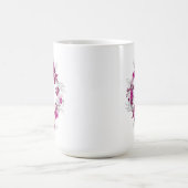 Pink Floral Butterfly Mug (Centre)