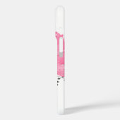 Pink Floral Case-Mate iPhone Case (Achterkant / Links)