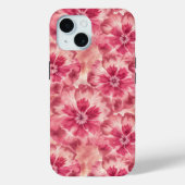 Pink Floral Coquette Case-Mate iPhone Case (Achterkant)