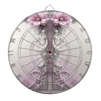 Pink Floral Dartboard Dartbord