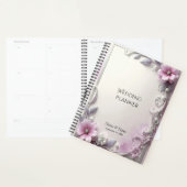 Pink Floral Frame Planner (Devant avec enveloppe)