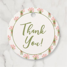 Pink Floral Fresh Off The Market Bridal Shower