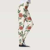 Pink Floral Garden Legging Print (Rechts)