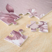 Pink Floral Jigsaw Puzzle (Côté)