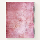 Pink Floral Journal Notitieboek (Achterkant)