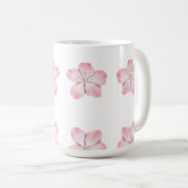 Pink floral mug (Devant droit)