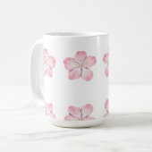 Pink floral mug (Devant gauche)
