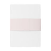 Pink Floral Peony Wedding Monogram Uitnodigingen Wikkel (Achterkant Voorbeeld)