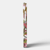 Pink Floral Personnalisé IPhone / coque ipad (Verso / Gauche)