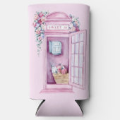 Pink Floral Phone Booth | Zoet 16 (Voorkant)