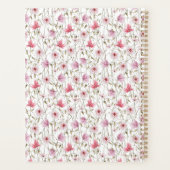 PINK FLORAL PLANNER (Achterkant)
