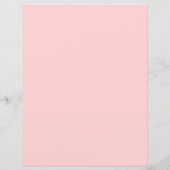 Pink Floral Regency Fête des mariées Cocktail Menu (Dos)