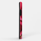 PINK FLORAL ROOS IPHONE 5 HOESJE (Achterkant/rechts)