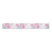 Pink Floral Watercolor  Lint (Voorkant)