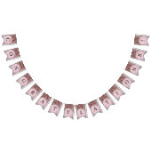 Pink Flower Bunting Flag Vlaggetjes (Alle)