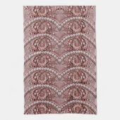 Pink Flower Kitchen Towel Theedoek (Verticaal)