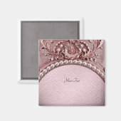 Pink Flower Magnet (Recto/Verso)