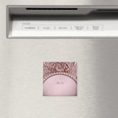 Pink Flower Magnet (In Situ (Lave-vaisselle))