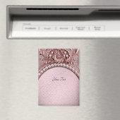 Pink Flower Magnet (In Situ (Lave-vaisselle))