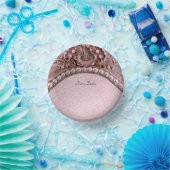 Pink Flower Papieren Kommen (Feest)