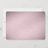 Pink Flower Save The Date (Dos)