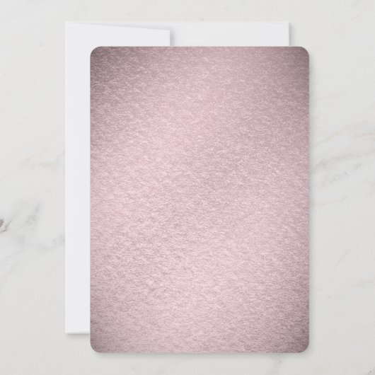 Pink Flower Save the Date (Dos)