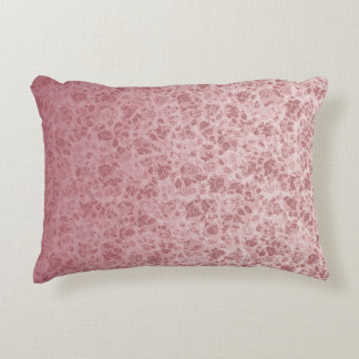 Pink flowers degraded accent kussen