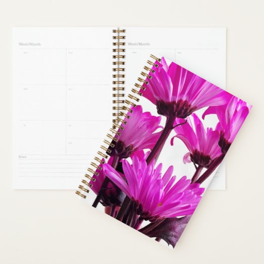 Pink Flowers Planner - De Dabs van Mario D. (Display)