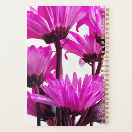 Pink Flowers Planner - TheDabs de Mari D. (Dos)