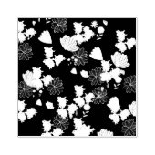 pink flowers 	rubberstempel (Afrduk)