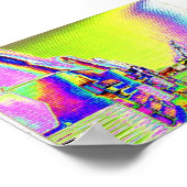 Pink Floyd Bus by Rock Hall Poster (Hoek)