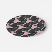 Pink French Bulldog 4Melissa Papieren Bordje (Gekanteld)