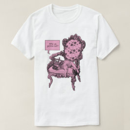 Pink Frenchie Queen T-shirt