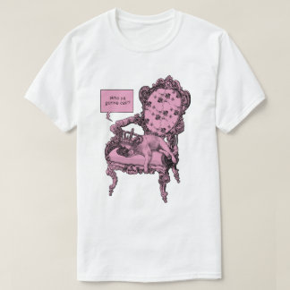 Pink Frenchie Queen T-shirt