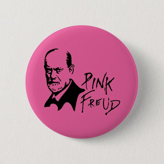 PINK FREUD Psychoanalysis Sound Edition Ronde Button 5,7 Cm (Voorkant)