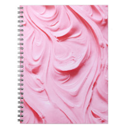 PInk Frosting Swirl Notitieboek