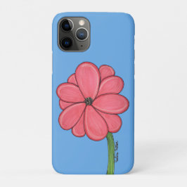 Pink Full Flower iPhone 11 Pro Hoesje