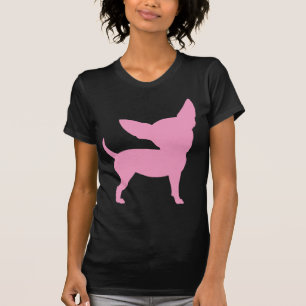 Pink Funny Chihuahua T-shirt
