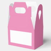 Pink Gable Favor Box Bedankdoosjes (Geopend)