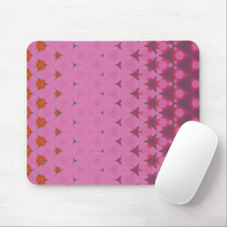 Pink geometric design mouse pad muismat